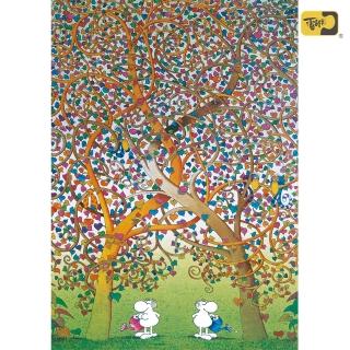 【雷諾瓦】Special-灌溉愛情樹/1000片拼圖/Mordillo