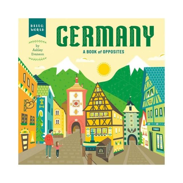 GERMANY BOOK OF OPPOSITES/硬頁書