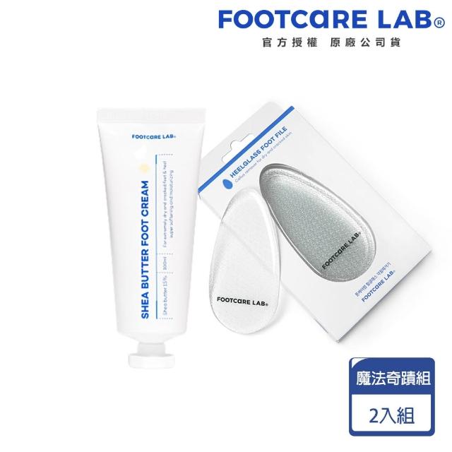 【韓國Footcare lab】魔法美足腳皮奇蹟組(去角質神器*1 嫩足霜*1)