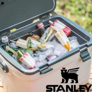 【Stanley】STANLEY 冒險系列 Coolers戶外冰桶15.1L 簡約白 10-01623-133(10-01623-133)