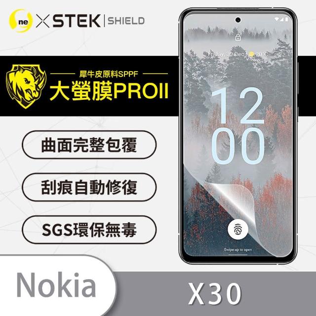 【o-one大螢膜PRO】Nokia X30 5G 滿版手機螢幕保護貼