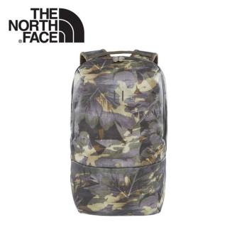 【The North Face】BTTFB雙肩背包《綠印花》2ZFB/電腦包/後背包/肩背包(悠遊山水)