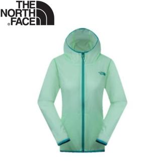 【The North Face】女 排汗外套《芽綠》2VEN/防潑水/休閒外套/戶外/兜帽外套(悠遊山水)