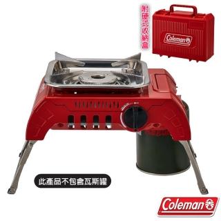 【Coleman】120A 瓦斯登山爐.單口爐/兩段式調整.附硬式收納盒(CM-37239)