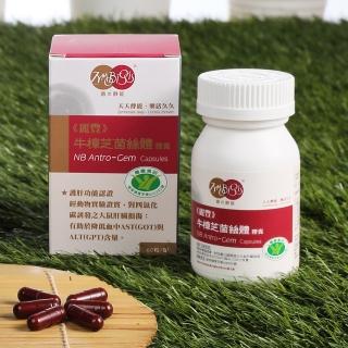 【麗豐】牛樟芝菌絲體膠囊-60粒/盒(樟芝膠囊)健康食品認證