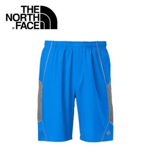 【The North Face】男款 FLASHDRY 9吋短褲 《藍/灰》休閒褲/ 0A2RGS(悠遊山水)