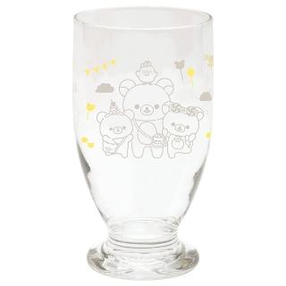 【San-X】拉拉熊 甜點樂園系列 復古果汁玻璃杯(餐具雜貨)