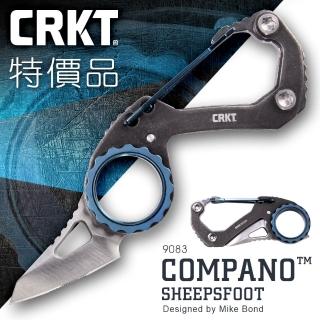 【CRKT】特價品 COMPANO SHEEPSFOOT 折刀(#9083)