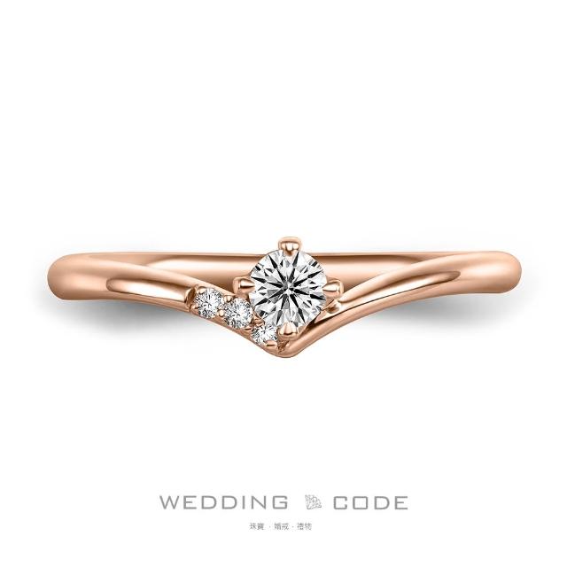 【WEDDING CODE】14K金 10分鑽石女戒 3713-10(天然鑽石 618 禮物)