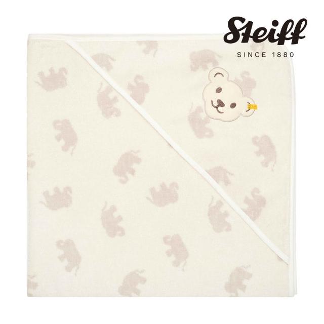 【STEIFF】熊頭   小象包巾 100*100(衛浴)