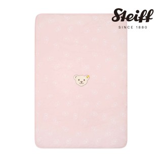 【STEIFF】熊頭 寶寶小象棉毯(寢具)