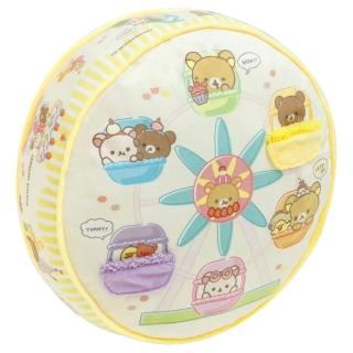 【San-X】拉拉熊 甜點樂園系列 摩天輪造型靠墊 抱枕(生活雜貨)