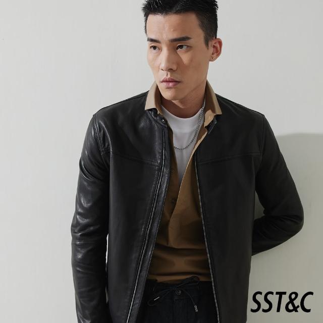 【SST&C 最後55折】男士山羊皮皮衣外套-多款任選