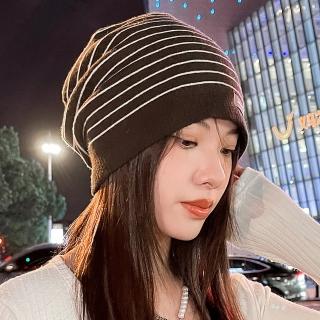 【Acorn 橡果】韓系防曬機能帽毛帽月子帽保暖防風頭罩1730(墨綠)