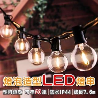 【Life365】LED復古燈串 戶外防水 露營 插電燈串 裝飾 愛迪生燈泡 婚禮 派對 慶生(CP019)