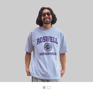 【男人幫】台灣製造純棉ROSWELL印花T恤(T1703)