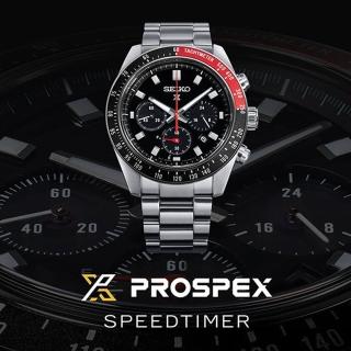 【SEIKO 精工】PROSPEX Speed Timer 太陽能計時錶-41.4mm 畢業 禮物(V192-0AH0D/SSC915P1)