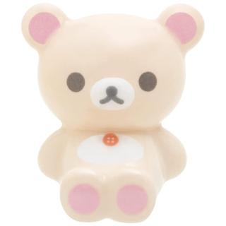 【San-X】拉拉熊 角色造型陶瓷筷架 坐姿 牛奶熊(Rilakkuma)