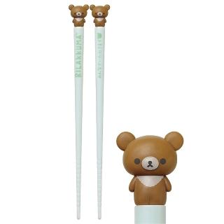 【San-X】拉拉熊 角色造型筷子 18cm 蜜茶熊(Rilakkuma)