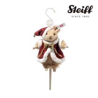 【STEIFF】Santai Mouse ornament 聖誕老鼠小吊飾(限量版)