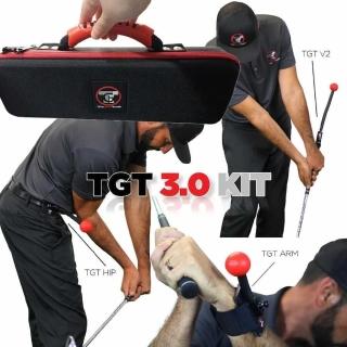 【Total Golf Trainer】TGT3.0 3合一高爾夫揮桿練習神器套件組合(擁有提高揮桿和降低桿數所需的一切)