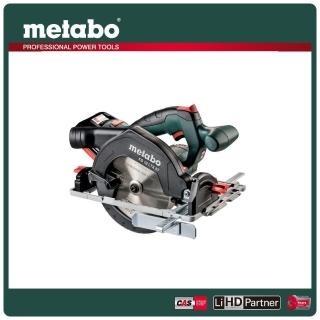 【metabo 美達寶】18V鋰電圓鋸機 4.0Ah單電套裝組 隨附工具袋(KS 18 LTX 57)
