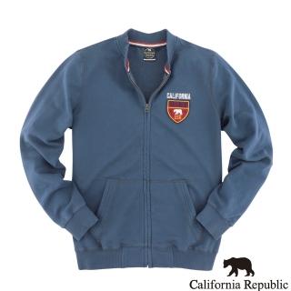【California Republic】USA加州熊盾牌標 男休閒外套