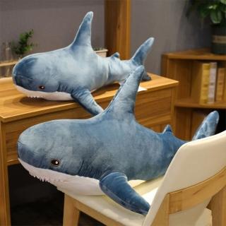 【Life365】鯊魚抱枕 大鯊魚娃娃 鯊魚玩偶 鯊魚吊飾 鯊魚靠枕 絨毛玩偶(RS1132)