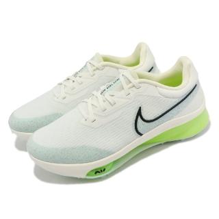 【NIKE 耐吉】高爾夫球鞋 Air ZM Infinity Tour Next% 男鞋 女鞋 寬楦 白 綠 氣墊 鞋釘(DM8446-131)