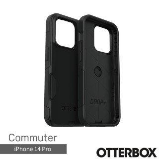 【OtterBox】iPhone 14 Pro 6.1吋 Commuter通勤者系列保護殼(黑)