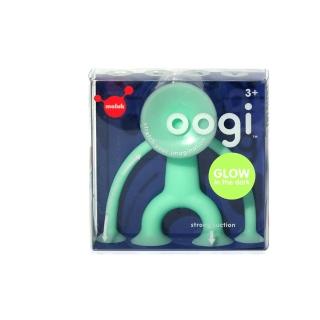 【瑞士 Moluk】開放式創意玩具 Oogi麻吉人-夜光小綠兒(啟發創意/夜光玩具/幼兒感統玩具)