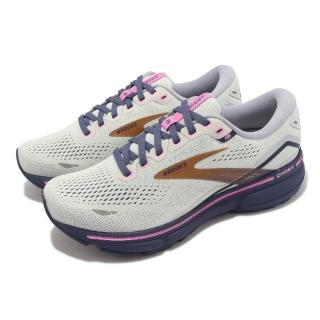 【BROOKS】慢跑鞋 Ghost 15 D 寬楦 灰 深藍 桃紅 銅金 魔鬼系列15代 女鞋 運動鞋(1203801D492)