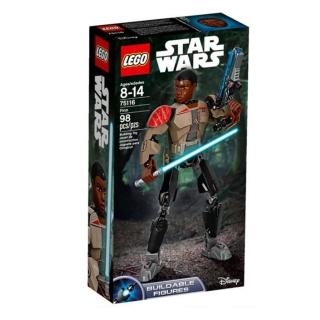 【LEGO 樂高】星際大戰 Star Wars-組裝戰士 芬恩(75116)