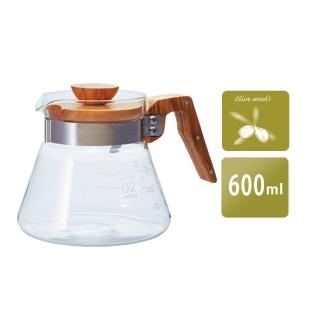 【HARIO】橄欖木咖啡壺 600ml(VCWN-60-OV)