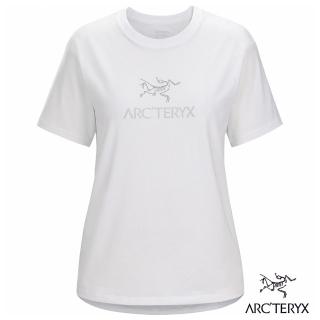 【Arcteryx 始祖鳥】女 LOGO 短袖休閒 Tee(白)