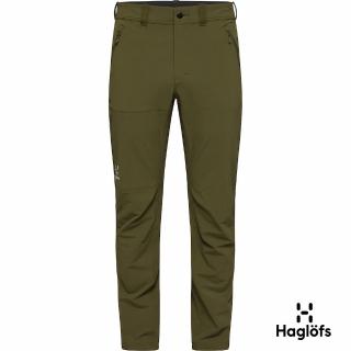 【Haglofs】男 Moran 軟殼長褲(橄欖綠)