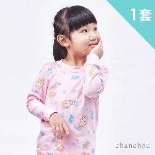 【ChanChou展舟】迪士尼 冰雪奇緣 長袖家居套裝 睡衣-04(100%棉質/獨家授權)