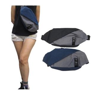 【SNOW.bagshop】腰胸包中容量主袋+外袋共三層(腰背肩背斜側背防水尼龍布)