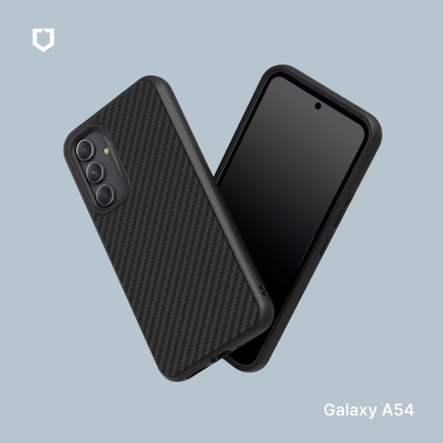 【RHINOSHIELD 犀牛盾】Samsung Galaxy A54 SolidSuit 碳纖維紋路防摔背蓋手機保護殼(碳纖維)