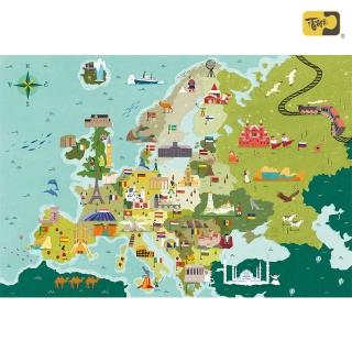 【雷諾瓦】歐洲景點/250片拼圖/Clementoni