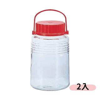 【WUZ 屋子】日本Aderia 梅酒玻璃罐-4L(2入組)