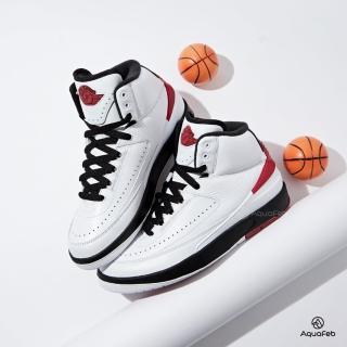 【NIKE 耐吉】Air Jordan 2 Retro Chicago 女鞋 白色 OG 芝加哥 經典 運動 籃球鞋 DX4400-106