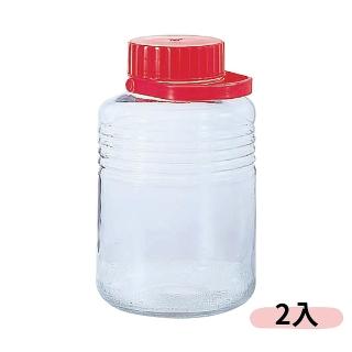 【WUZ 屋子】日本Aderia 梅酒玻璃罐-8L(2入組)