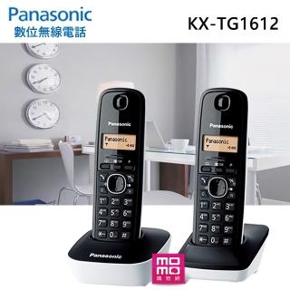 【Panasonic 國際牌】數位高頻無線電話-率性白(KX-TG1612)