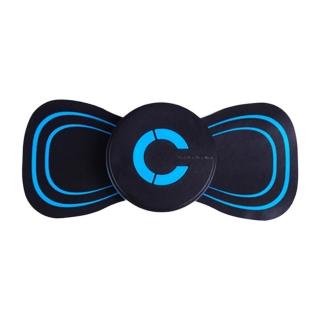 【HH】藍色C型-微電脈衝肩頸按摩貼(按摩貼 舒壓放鬆)