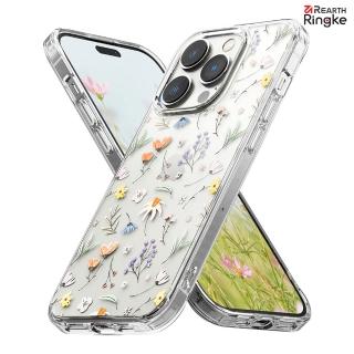 【Ringke】iPhone 14 Pro 6.1吋 Fusion Design 防撞手機保護殼 透明 Dry Flowers(Rearth 軍規防摔 手機殼)
