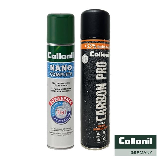 【Collonil】奈米3合1保養清潔劑+碳元素防水透氣噴劑