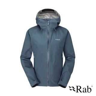 【RAB】Namche GTX Paclite Jacket Wmns GTX輕量防風防水連帽外套 女款 獵戶藍 #QWH60