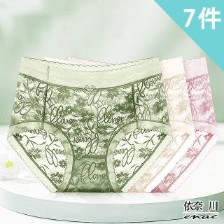 【enac 依奈川】7件組 ☆ 性感蕾絲幸運女神內褲(隨機)