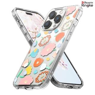 【Ringke】iPhone 14 Pro 6.1吋 Fusion Design 防撞手機保護殼 透明 Floral(Rearth 軍規防摔 手機殼)